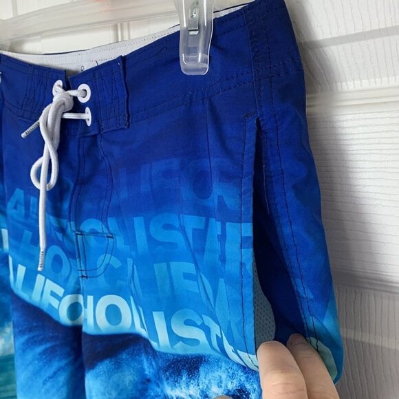 Hollister California Epic Flex Stretch Board Shorts Men’s Size 28 Blue Nautical - Picture 5 of 11